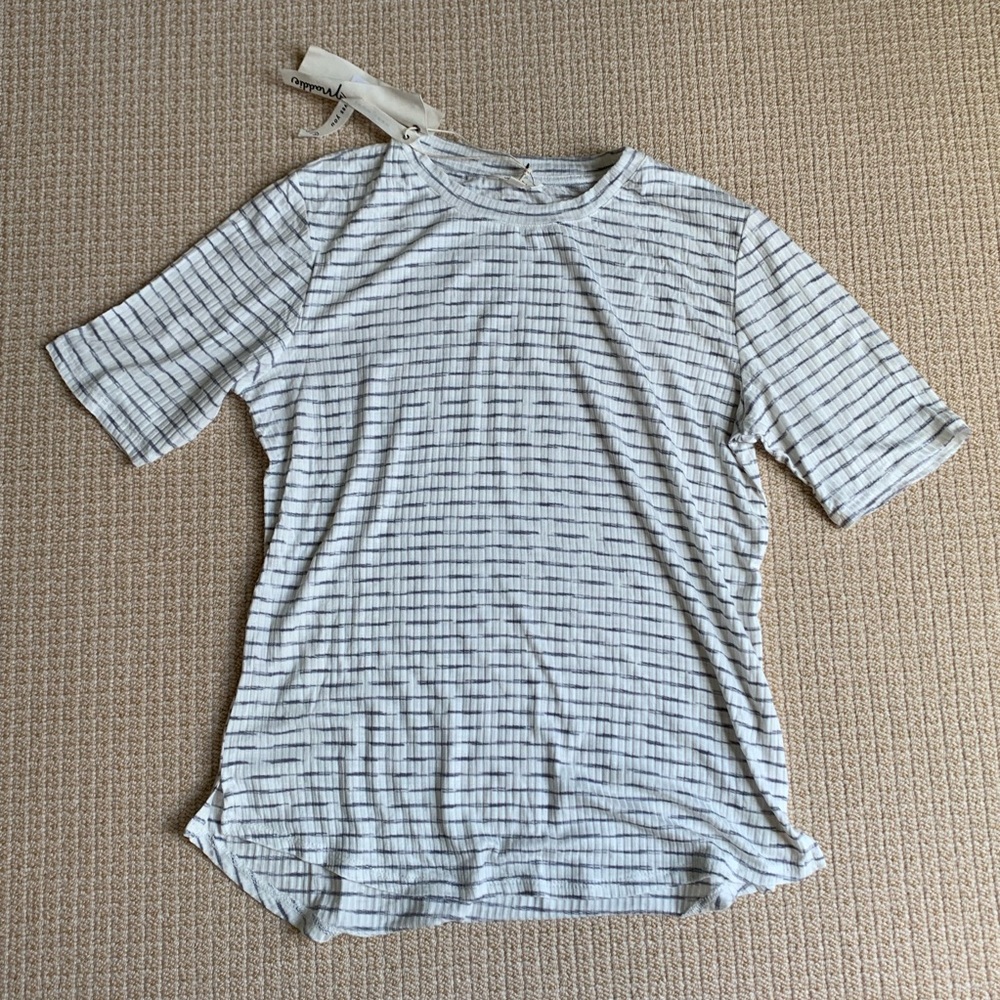 MADDIE Striped Tee by Maddie Ziegler
